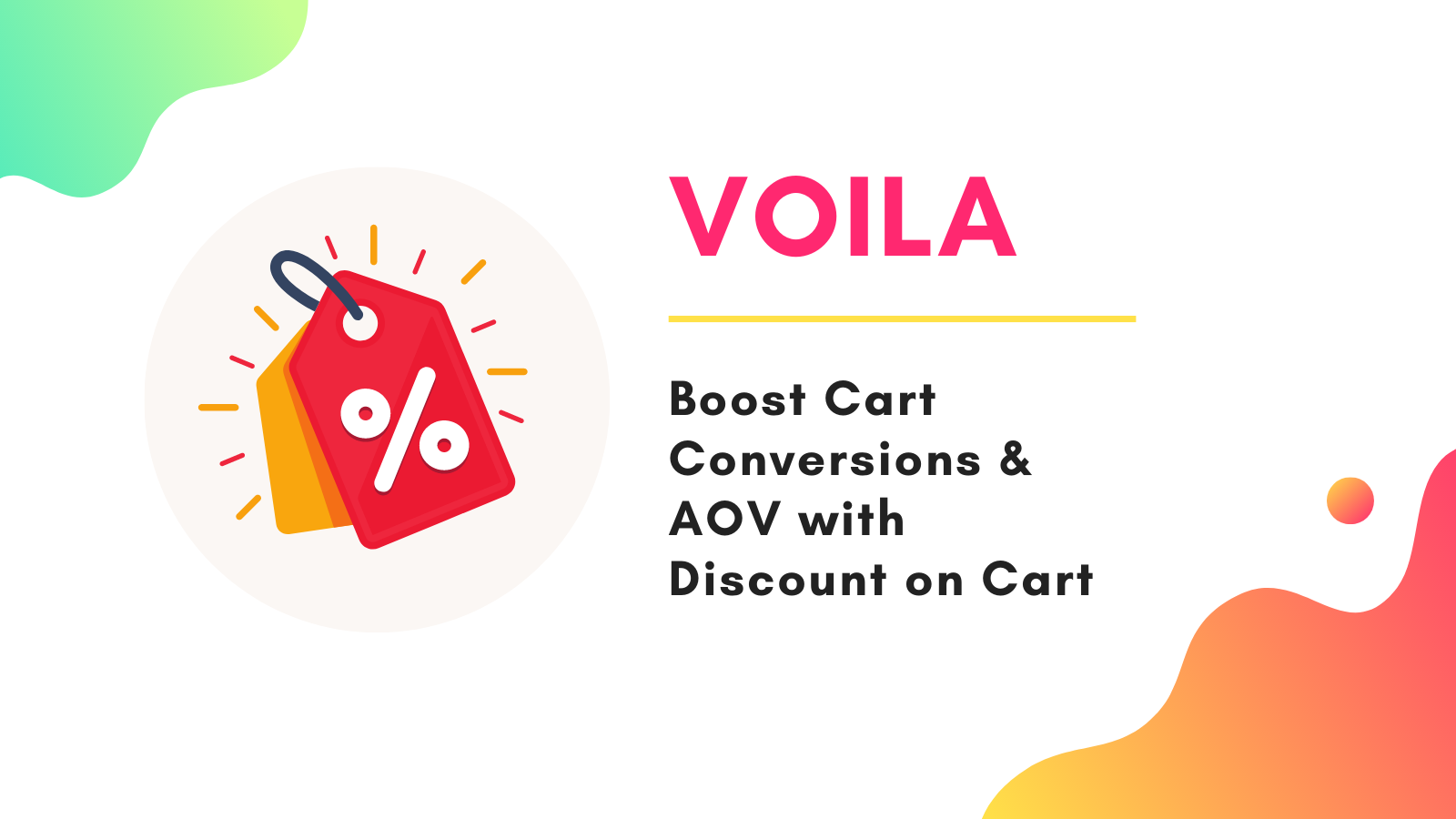 Offer coupon discounting on cart gallery image