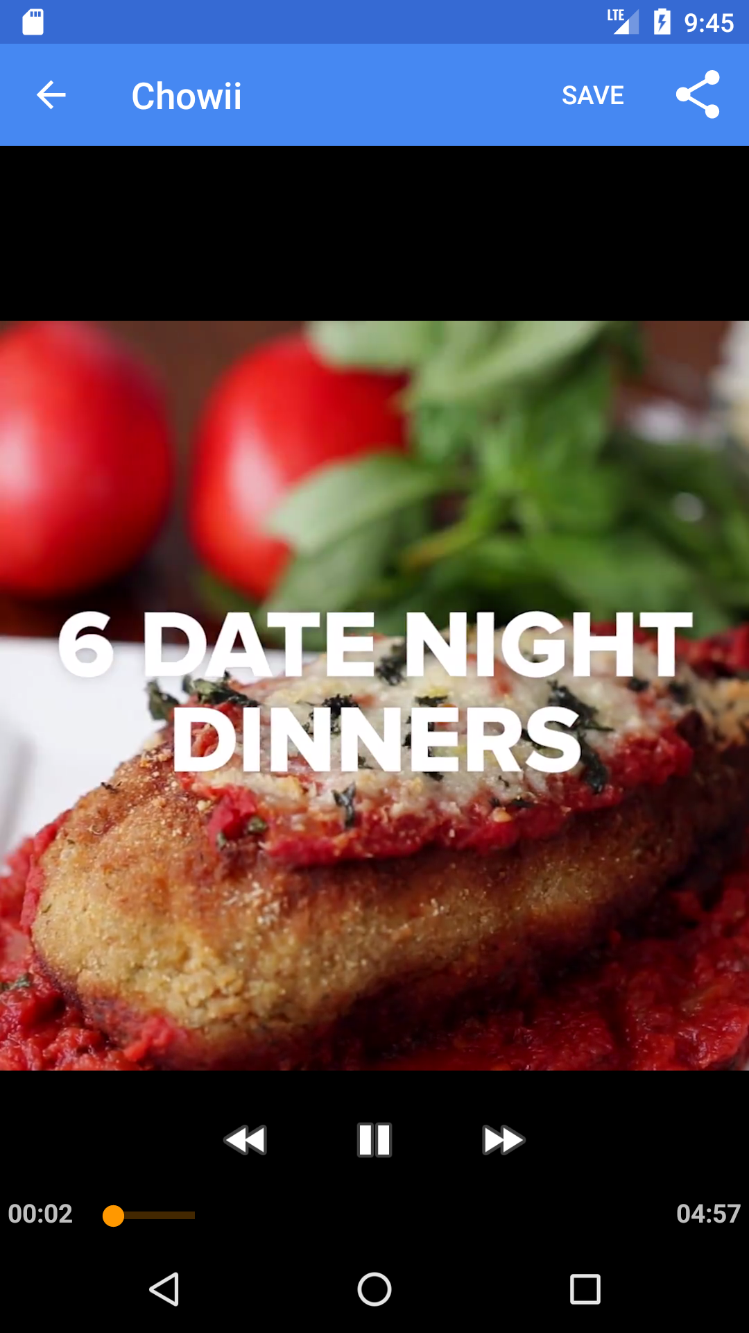 Chowii: Search Video Recipes Android App gallery image