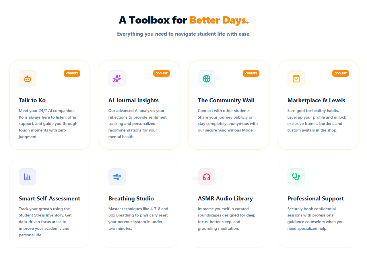 StressKo - Screenshot 4 showing product features and functionality