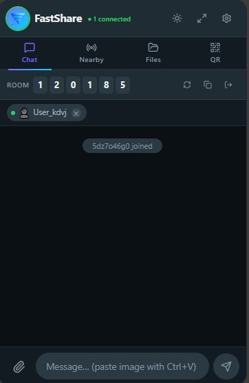 FastShare — P2P File Sharing - Screenshot 3 showing product features and functionality