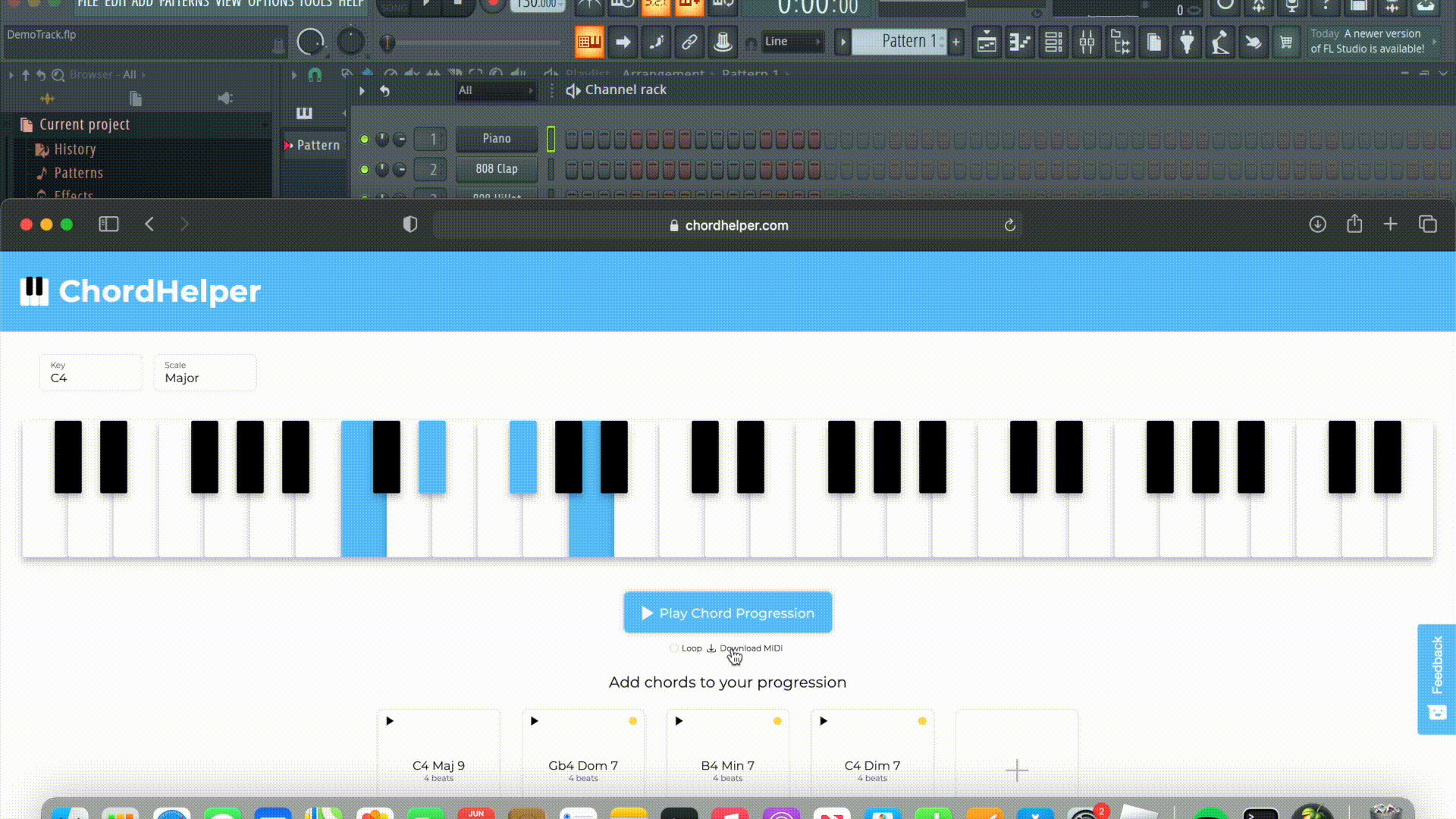 Média Chorlapar - Faire des progressions d'accords sans théorie musicale 4