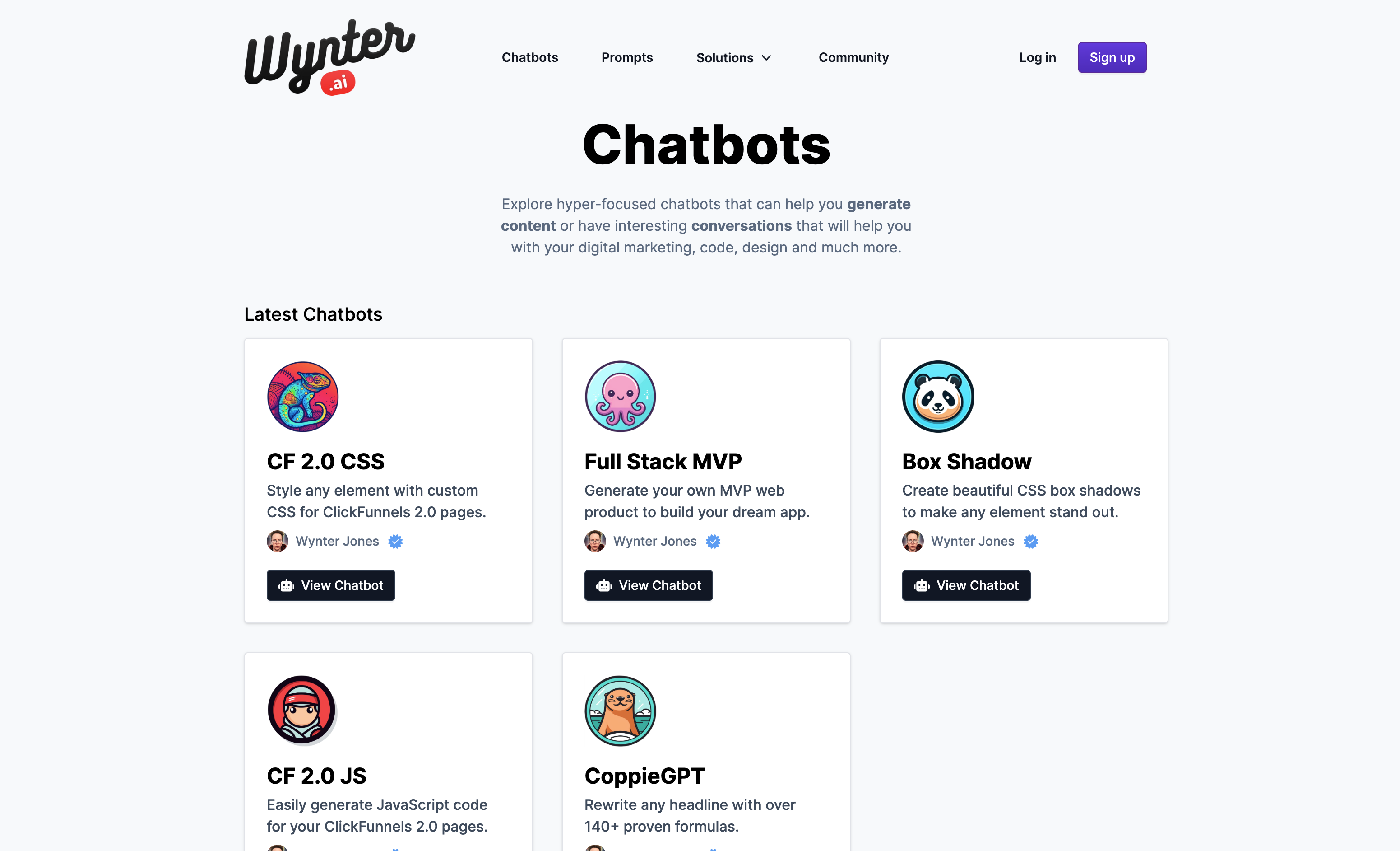 Wynter.ai gallery image