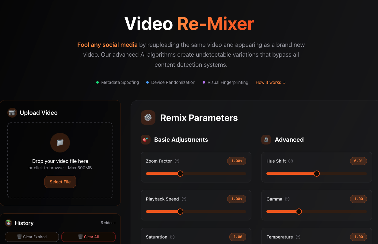 Video Remixer API gallery image