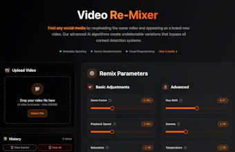 Video Remixer API gallery image