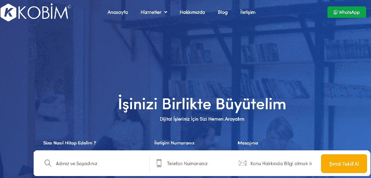 Sitio web kobim media 2