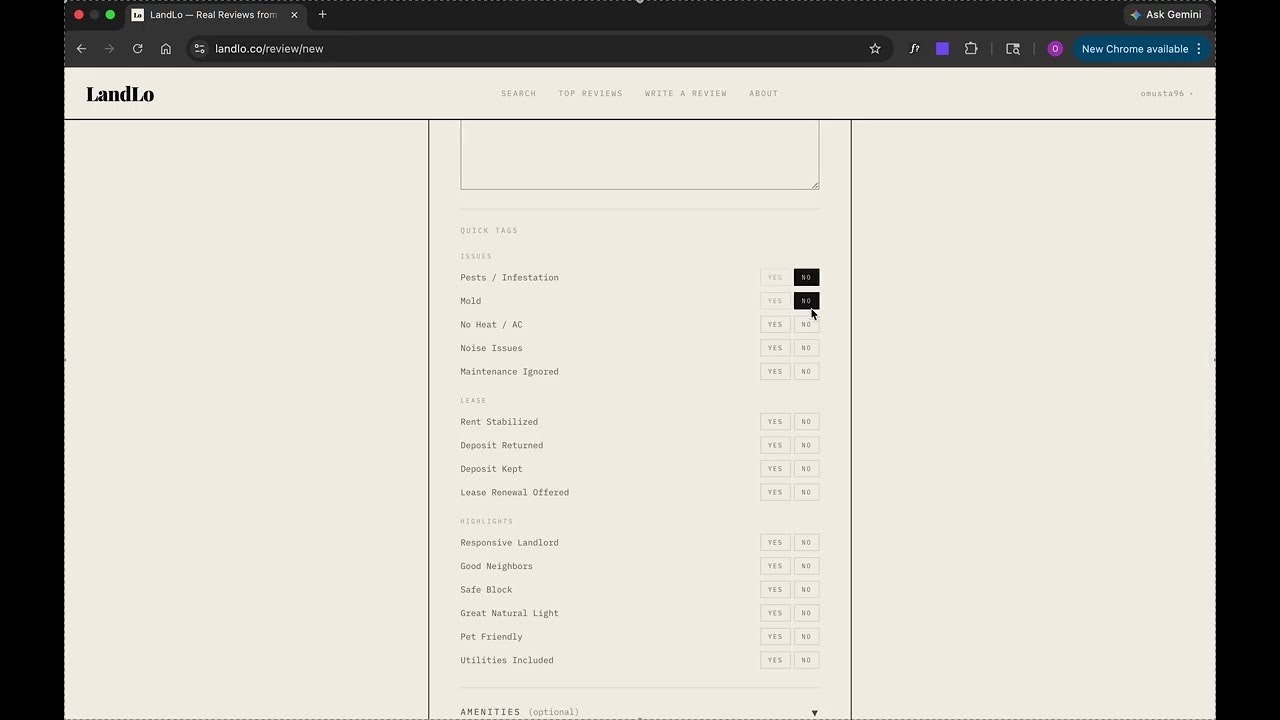 LandLo — Real Reviews from Real Tenants. gallery image