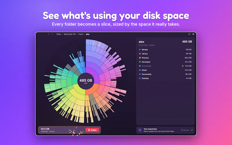SquirrelDisk 2.0 screenshot 1
