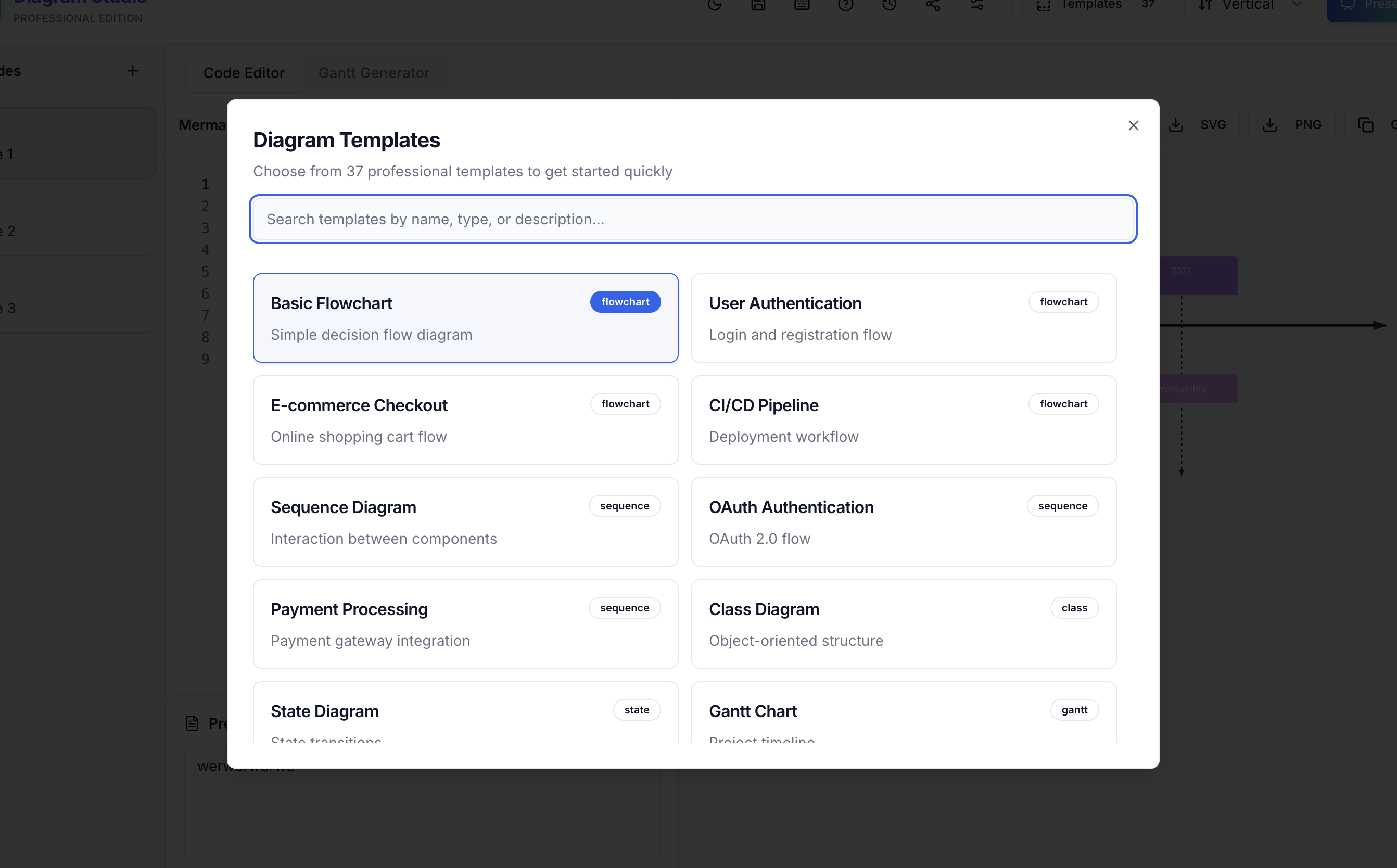 Mermaid Diagram Studio gallery image