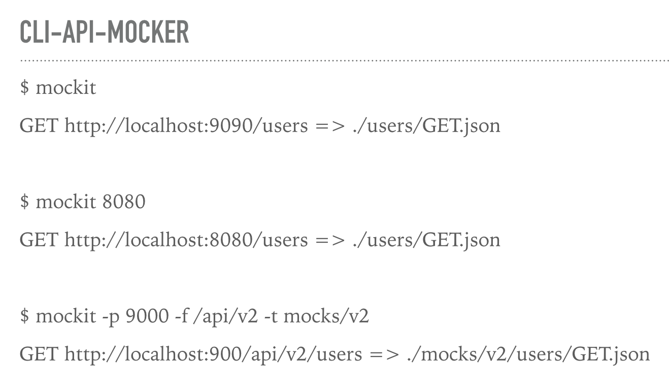 Connect API Mocker gallery image