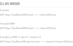 Connect API Mocker media 1