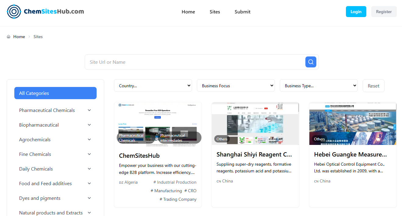 ChemSitesHub.com - Chemical directory! gallery image