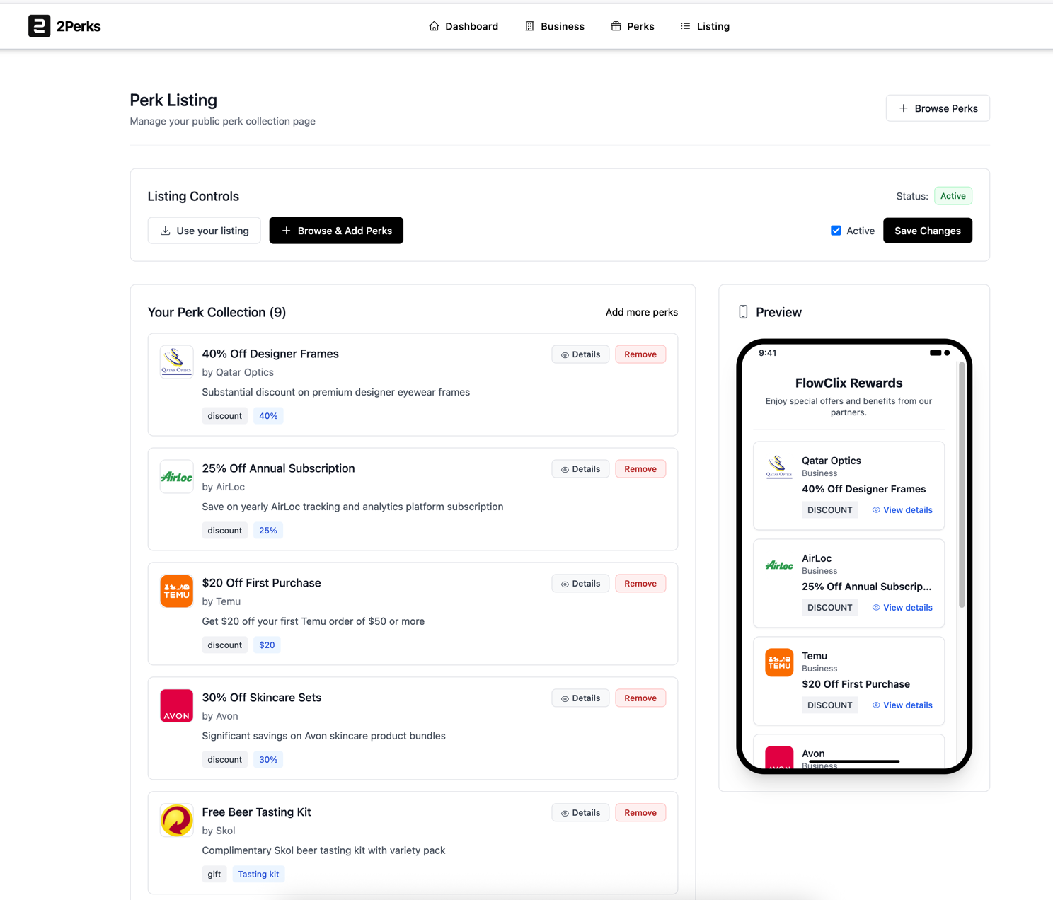 2Perks gallery image