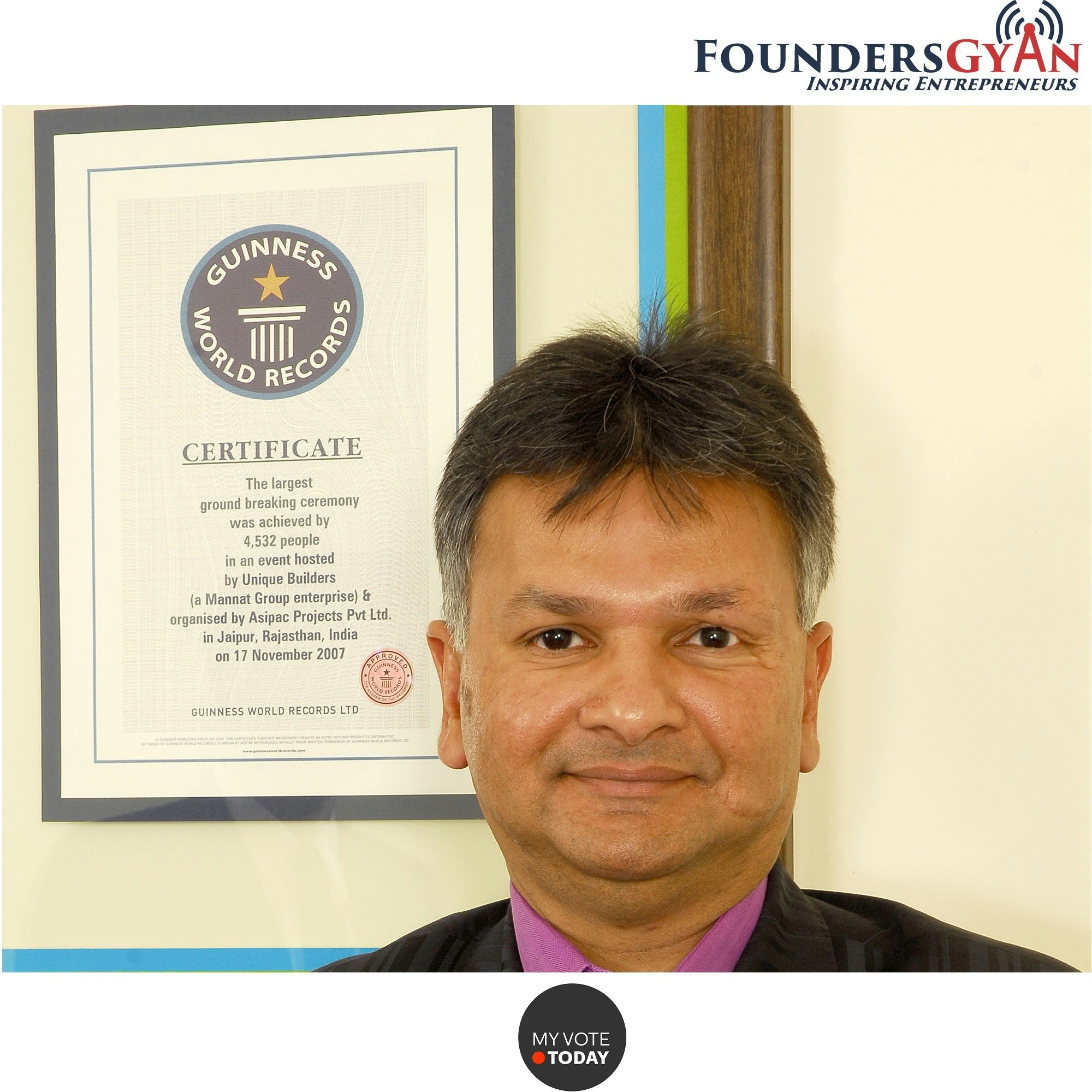 FoundersGyan - "How MyVote.Today is helping reclaim democracy!"