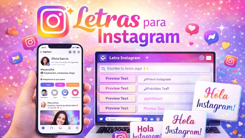 Letras Para Instagram screenshot 1
