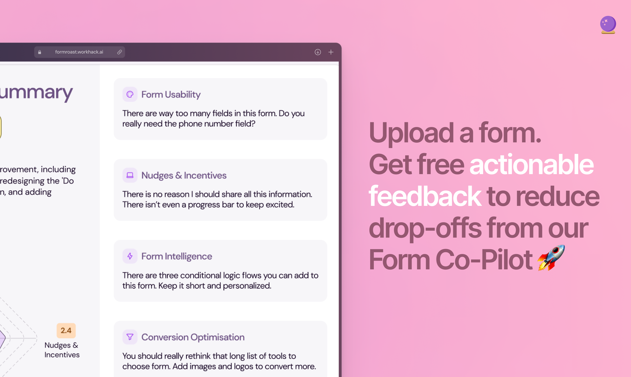 WorkHack AI Form Roast gallery image