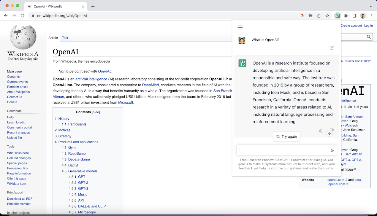 CHATGPT Chrome Extension media 2