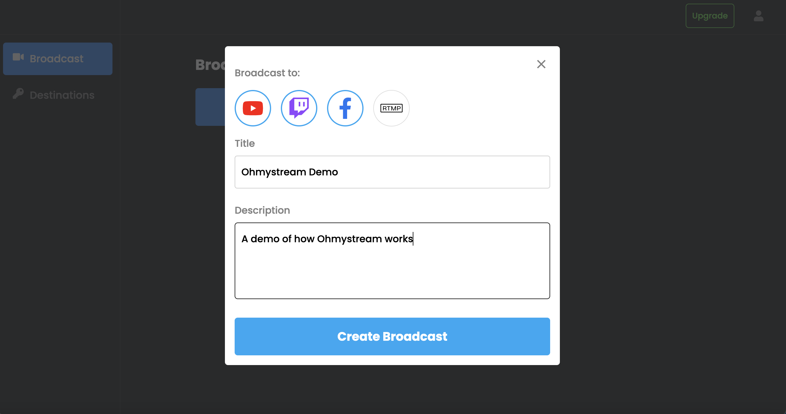 Ohmystream gallery image