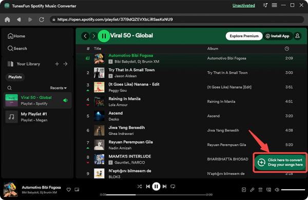 CONVERTOR MUSICO DE SPOTIFICES DE TUNES FUN media 2