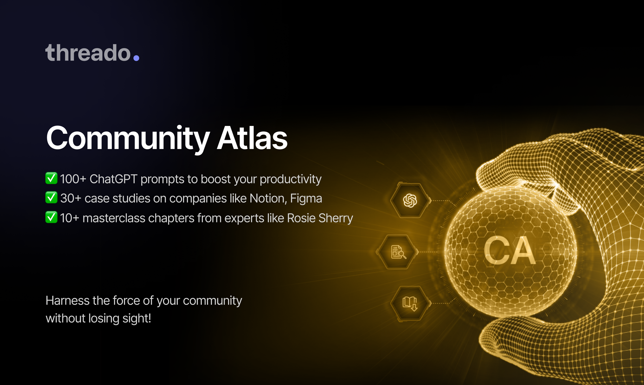 startuptile Community Atlas-10000 hrs of community building learnings in one resource.