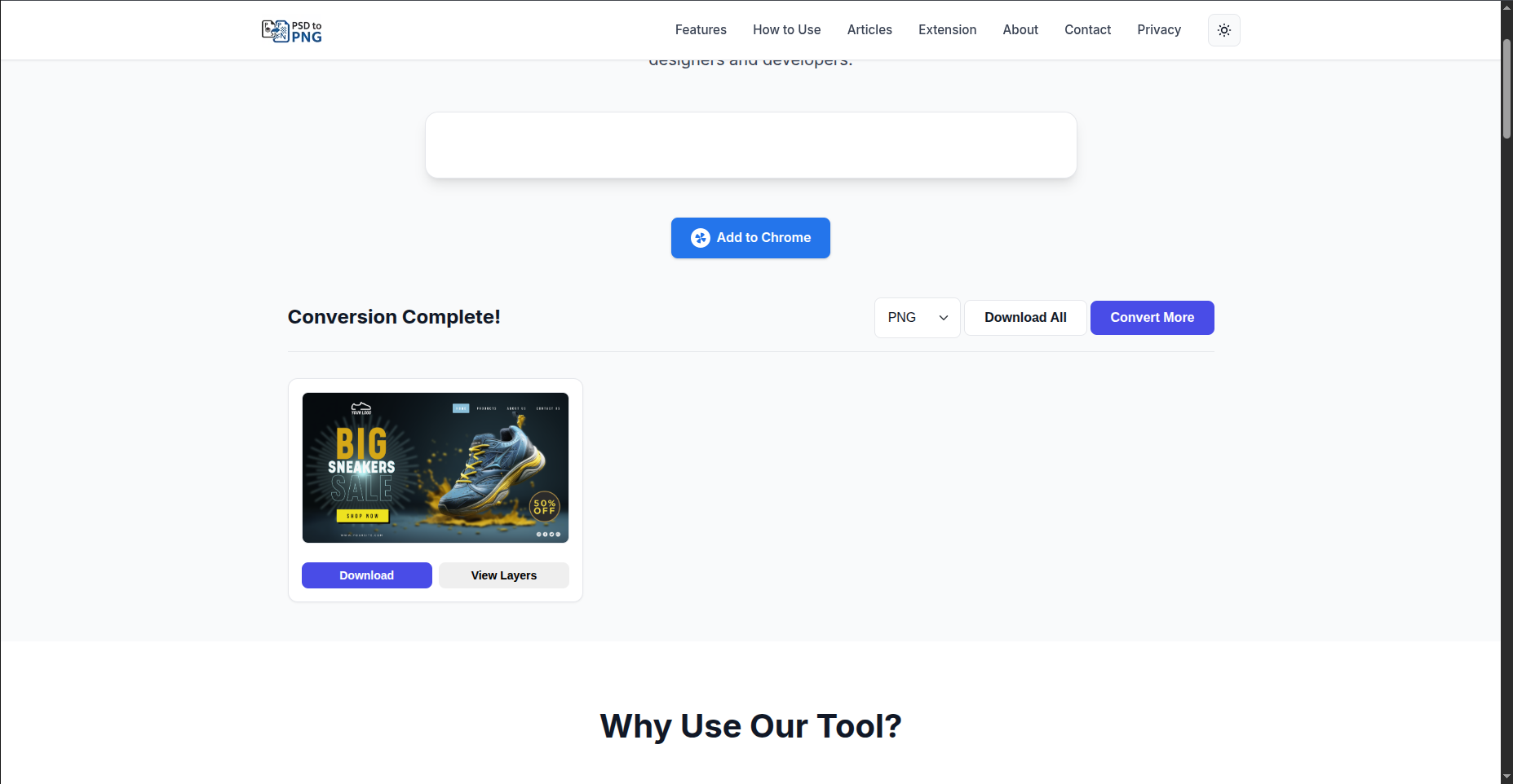 Convert PSD to PNG Online Free gallery image