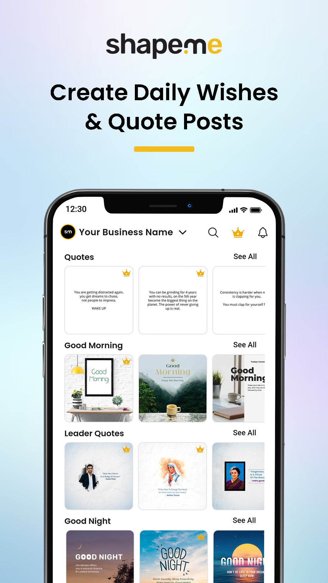 Shapeme - Festival Post Maker gallery image