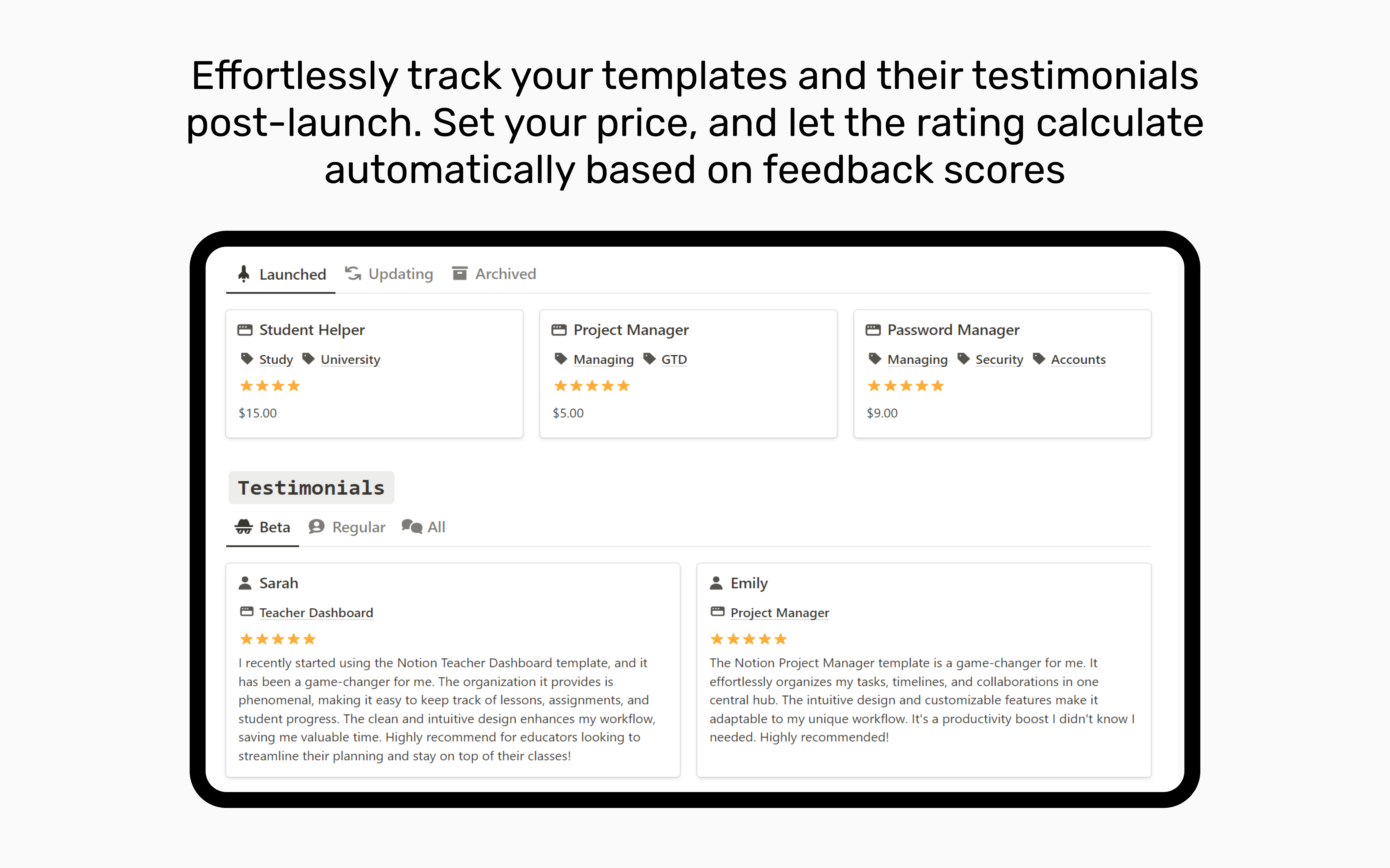 Notion Creator Hub gallery image