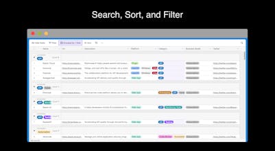 Profitable developer tools database gallery image