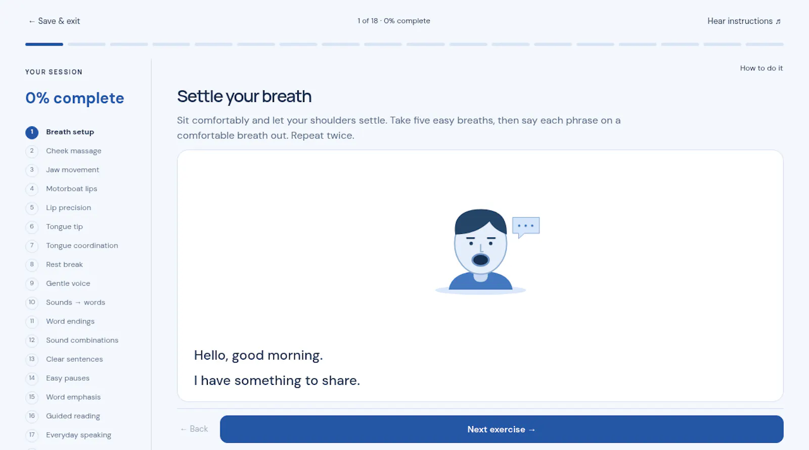SpeechOn screenshot 2