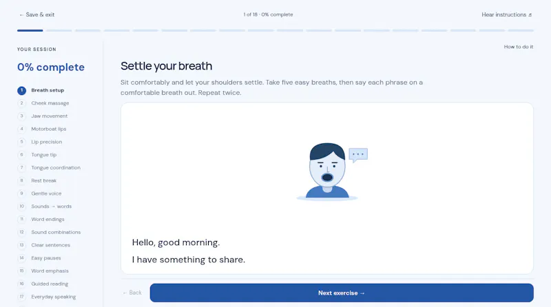 SpeechOn screenshot 2