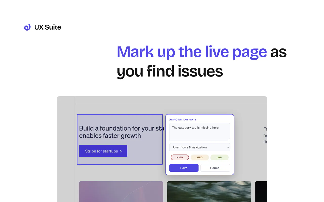 UX Suite gallery image