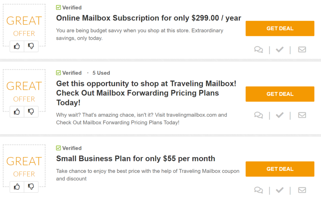 Traveling Mailbox Coupon gallery image