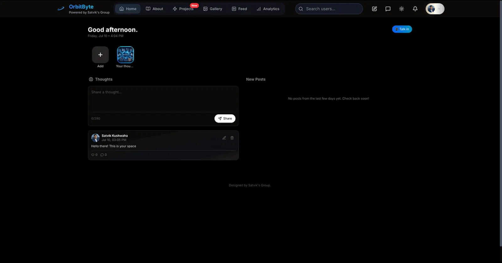 OrbitByte screenshot 2