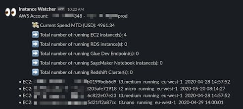 AWS Instance-Watcher gallery image