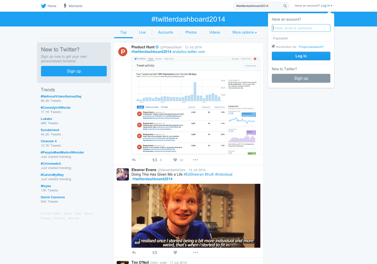 #twitterdashboard2014