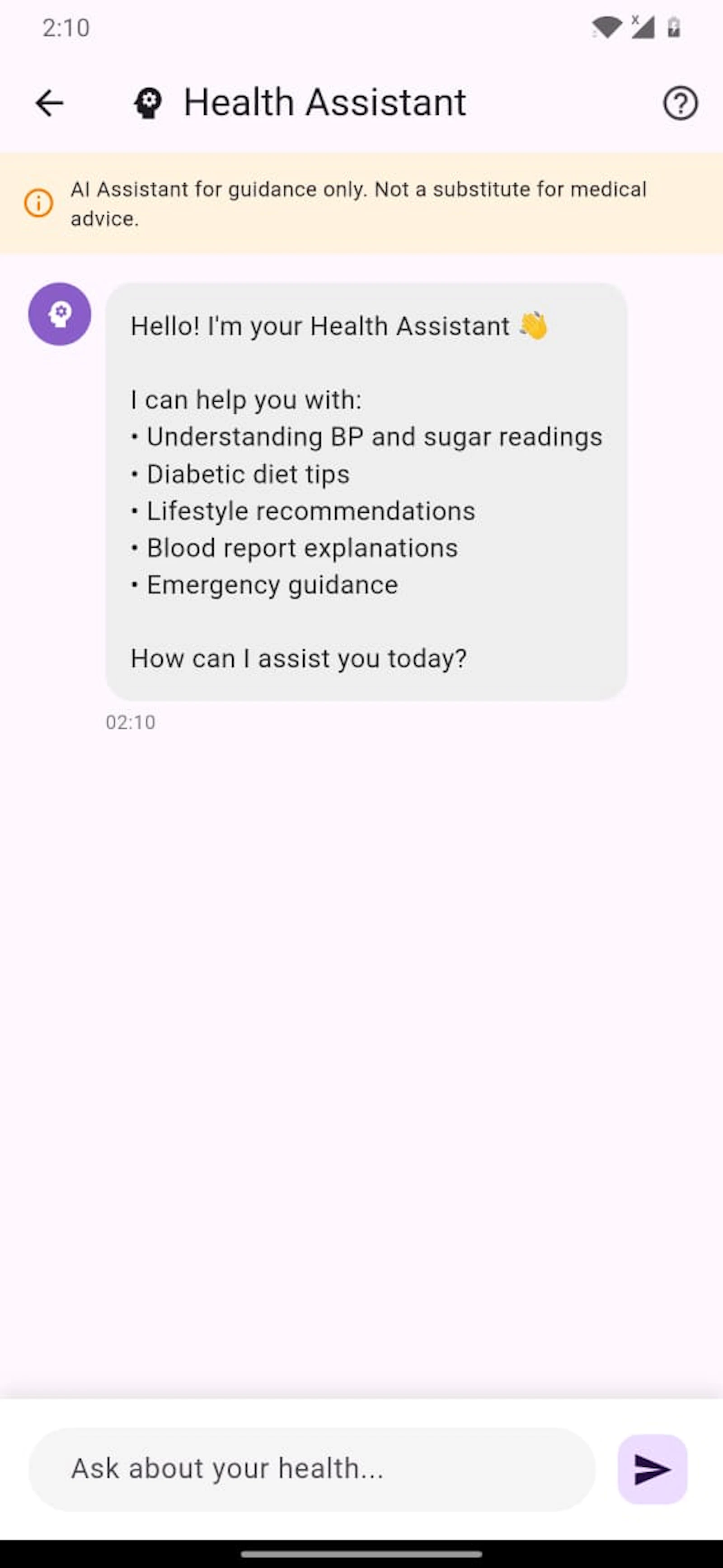 Vitalsy AI screenshot 7