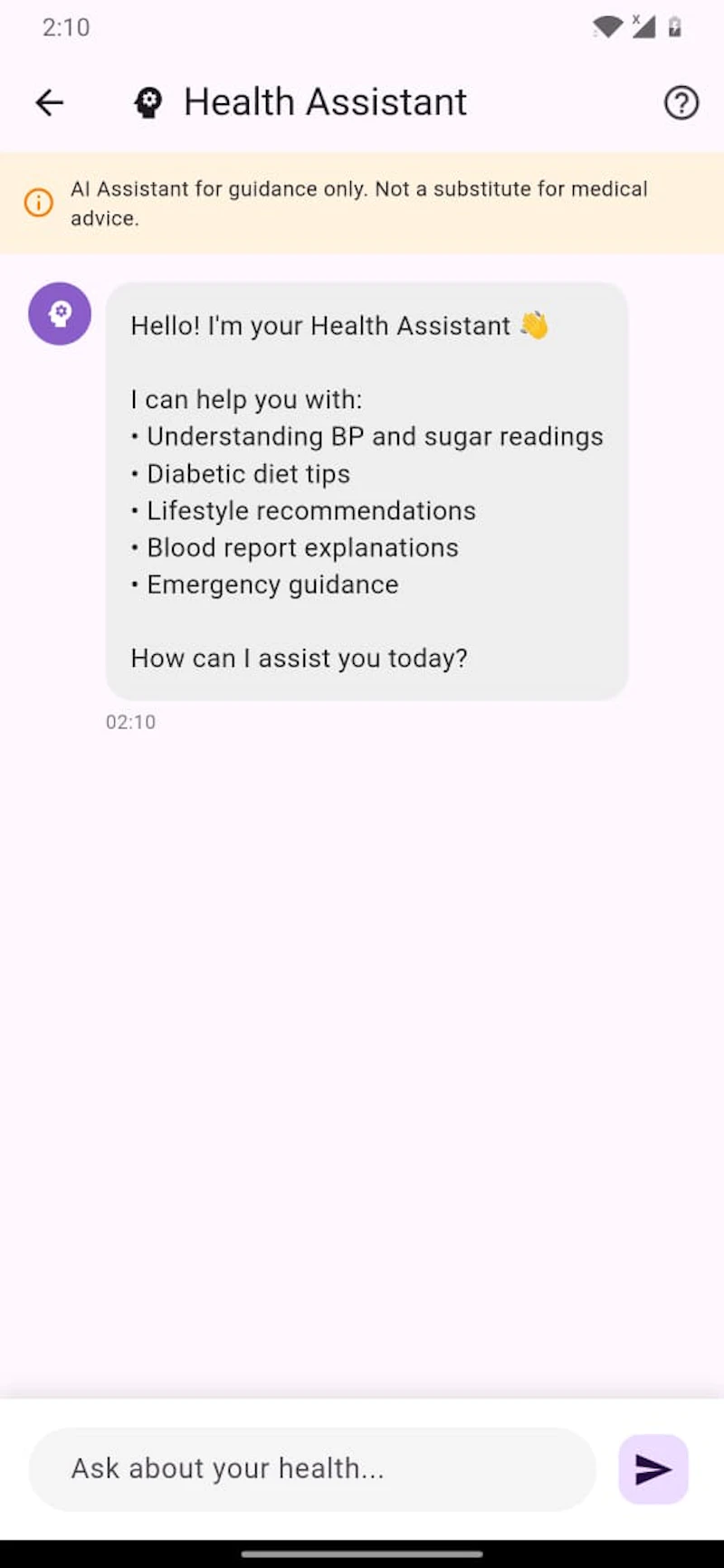 Vitalsy AI screenshot 7