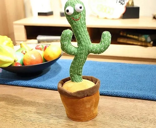 Cactus dansant – Jouet parlant viral logo