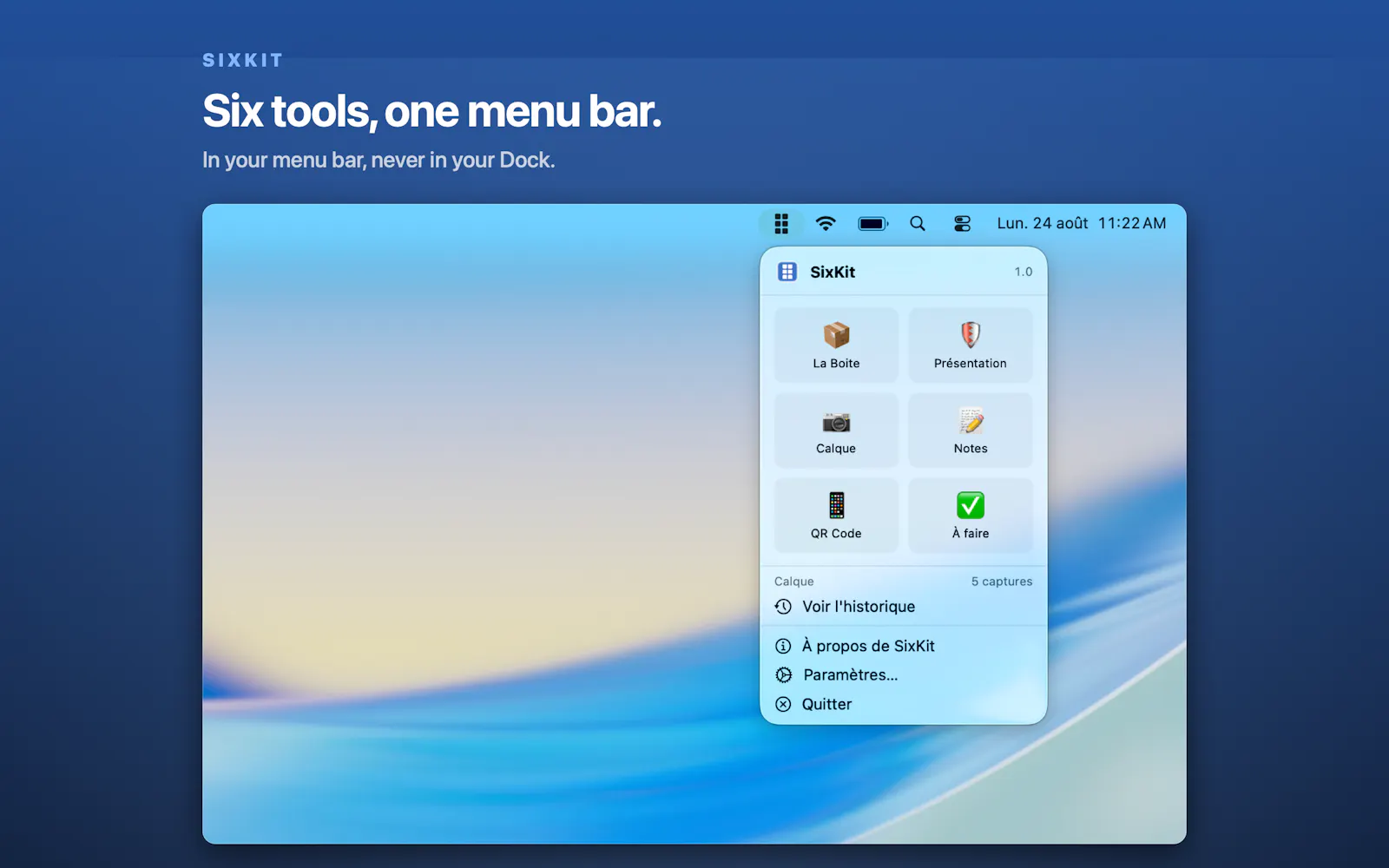 SixKit screenshot 3