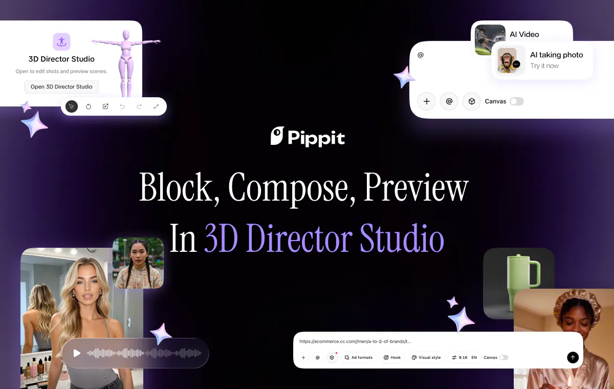 3D Director Studio by Pippit AI gallery image