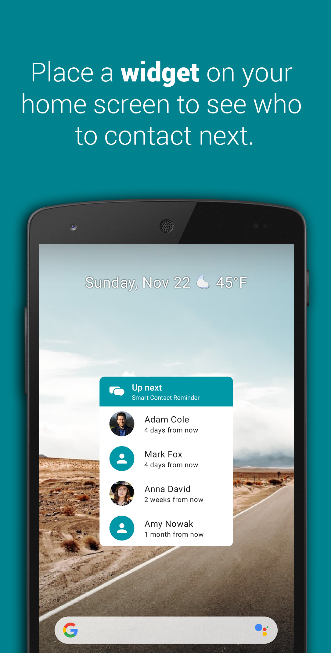 Smart Contact Reminder gallery image