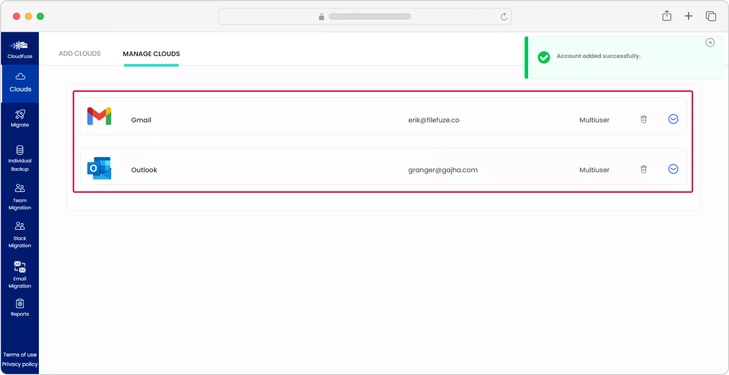 Mídia 2 de Gmail para o Outlook - Migrar e -mails do Gmail para o Outlook