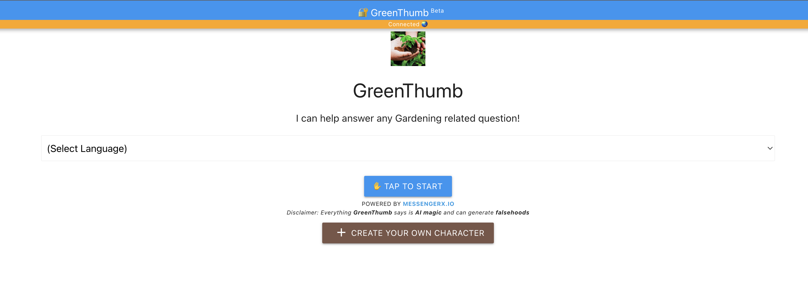 Greenthumb - AI Gardening Companion - ฉันสามารถช่วยตอบคำถามที่เกี่ยวข้องกับการทำสวน! media 1