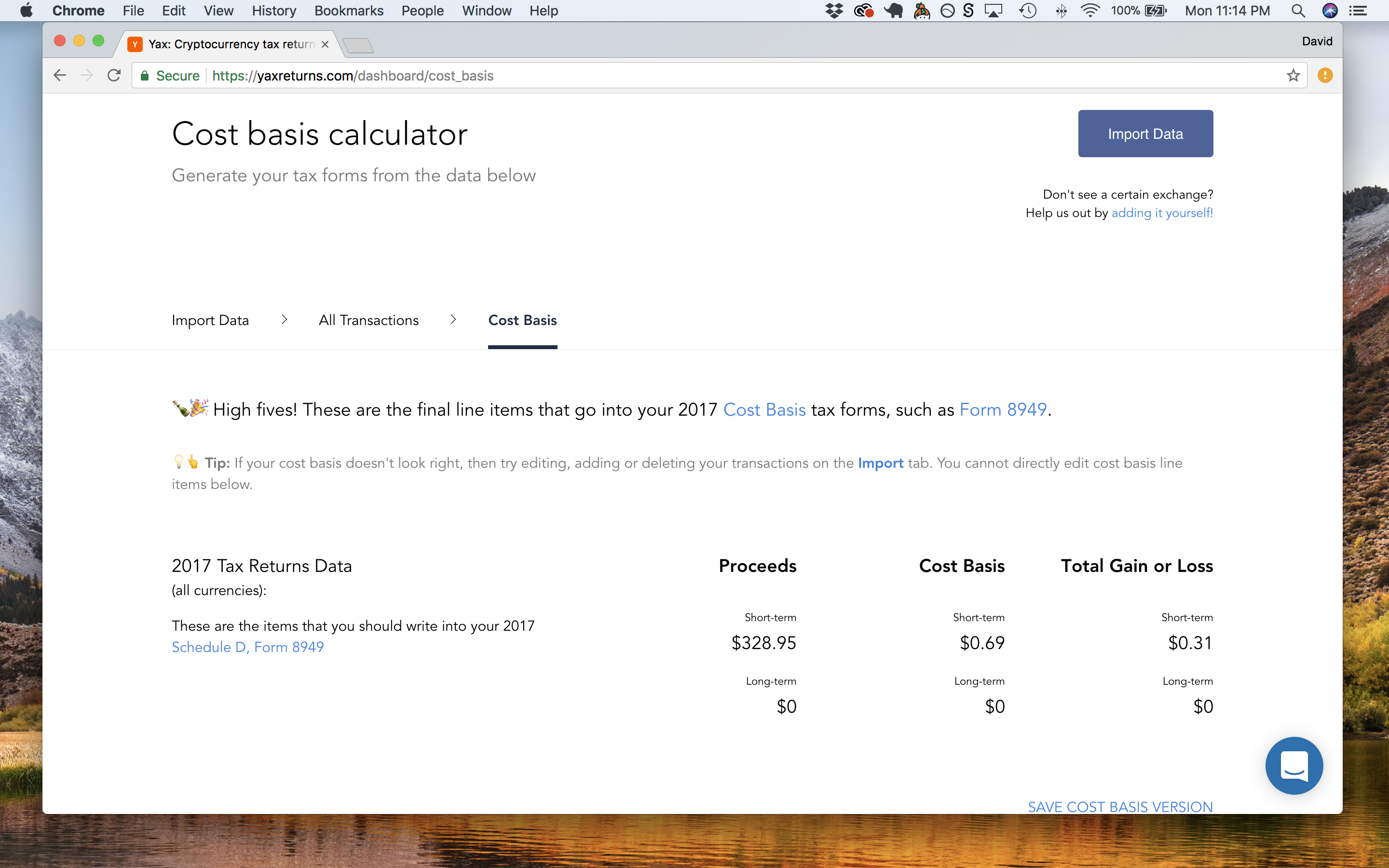 YaxReturns gallery image