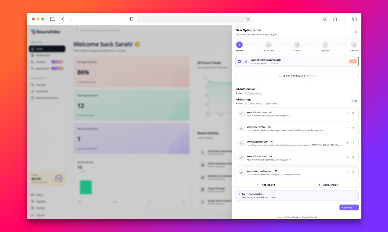 ResumeTailor.io gallery image