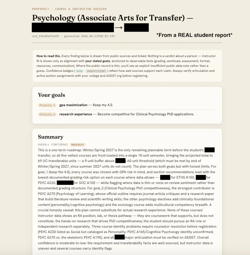 Profspect screenshot 5