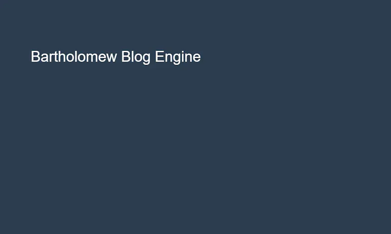 Bartholomew screenshot 1