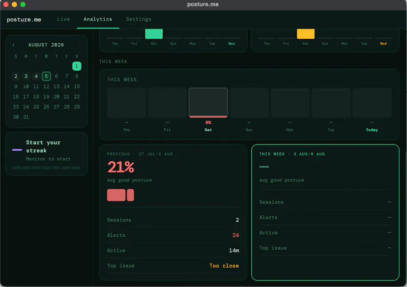 posture.me screenshot 6