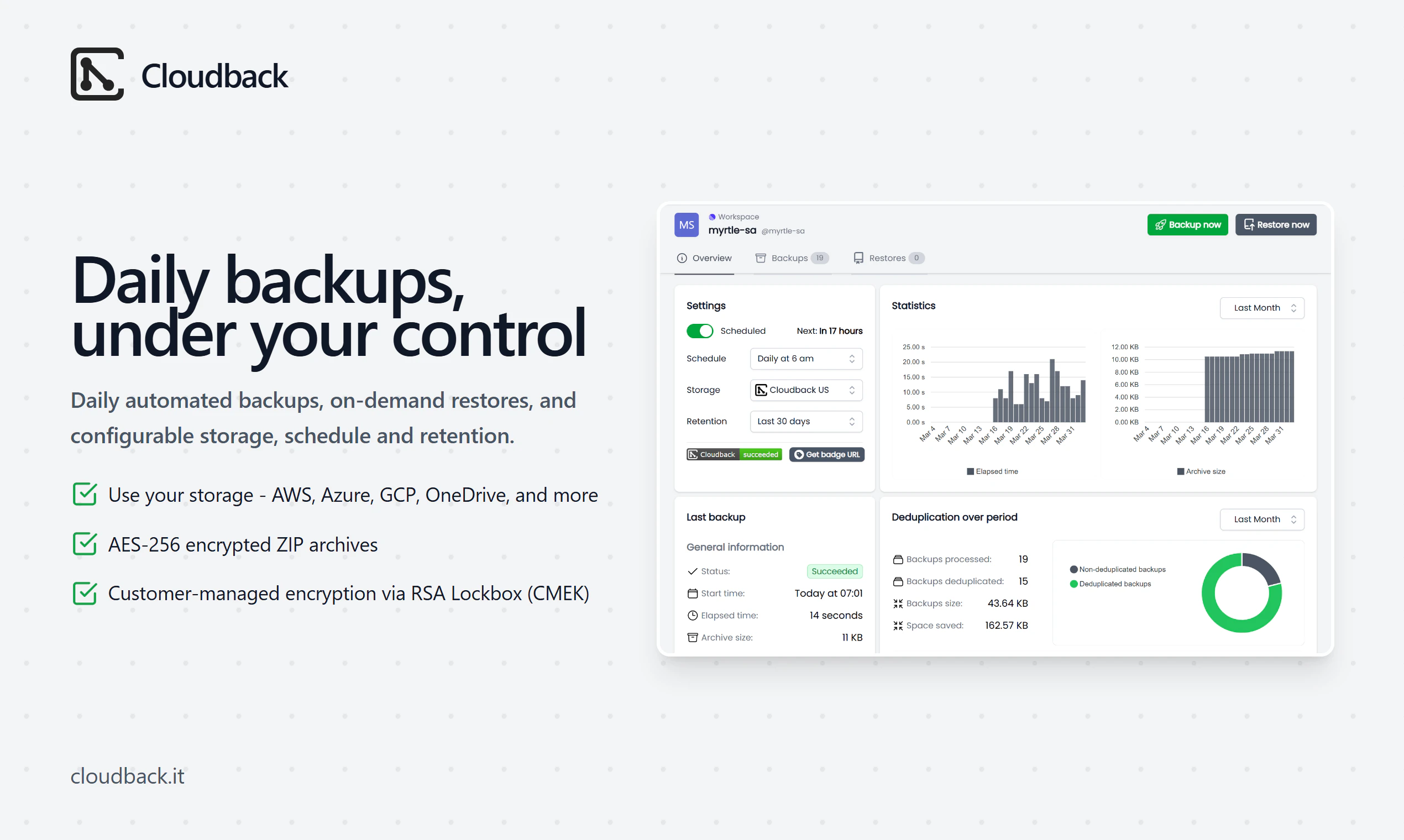 Cloudback for Linear screenshot 2