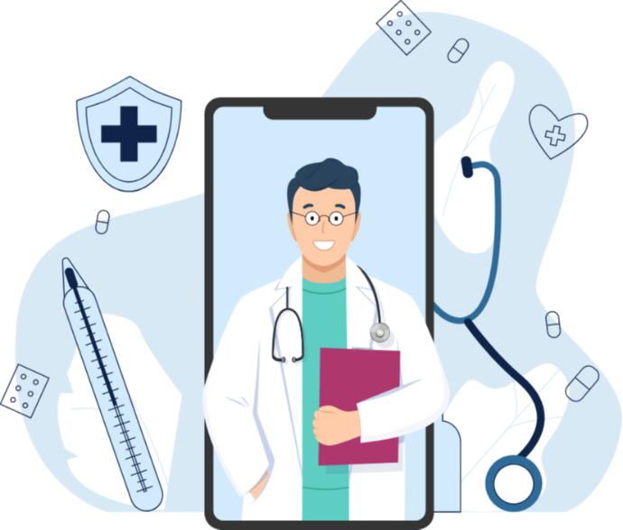 oeHealth - Main screenshot showing features and interface