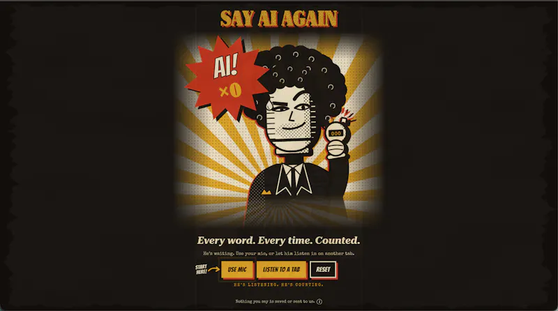Say AI Again screenshot 2